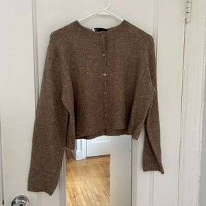 NWT Zara cropped cardigan.